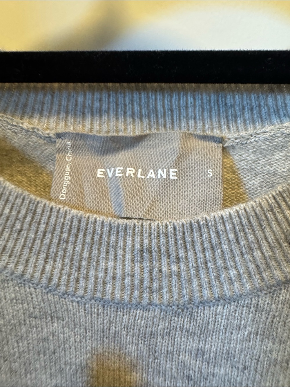 Everlane Cashmere Lantern Sweater - Light Gray size 6 - Picture 5 of 5